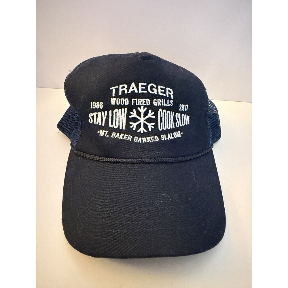 Traeger Trucker Hat Mount Baker Snowboard Banked Slalom 2017 gift